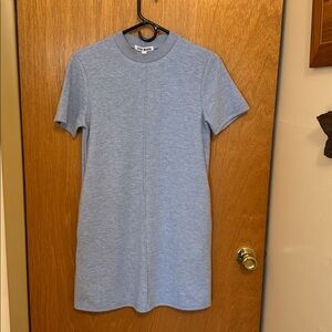 Steve Madden sz XS sky blue sweater dress above the knee length New with tags.